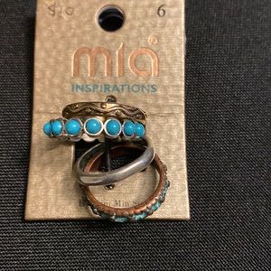 Stacking rings size 6